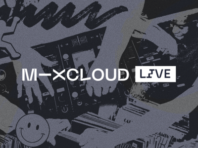 Mixcloud Live BW Collage